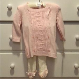 Infant sweater dress